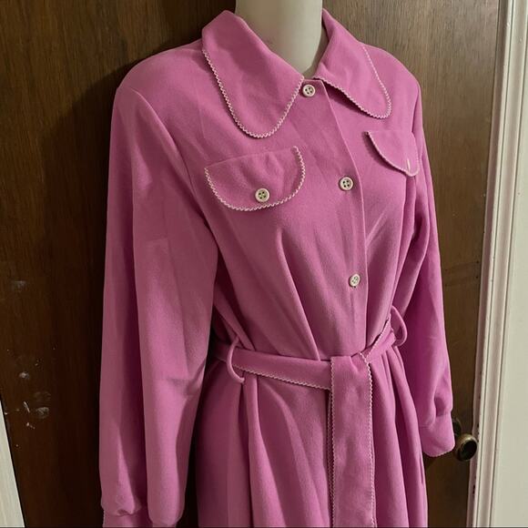 70s bubblegum duster robe - Picture 3 of 8